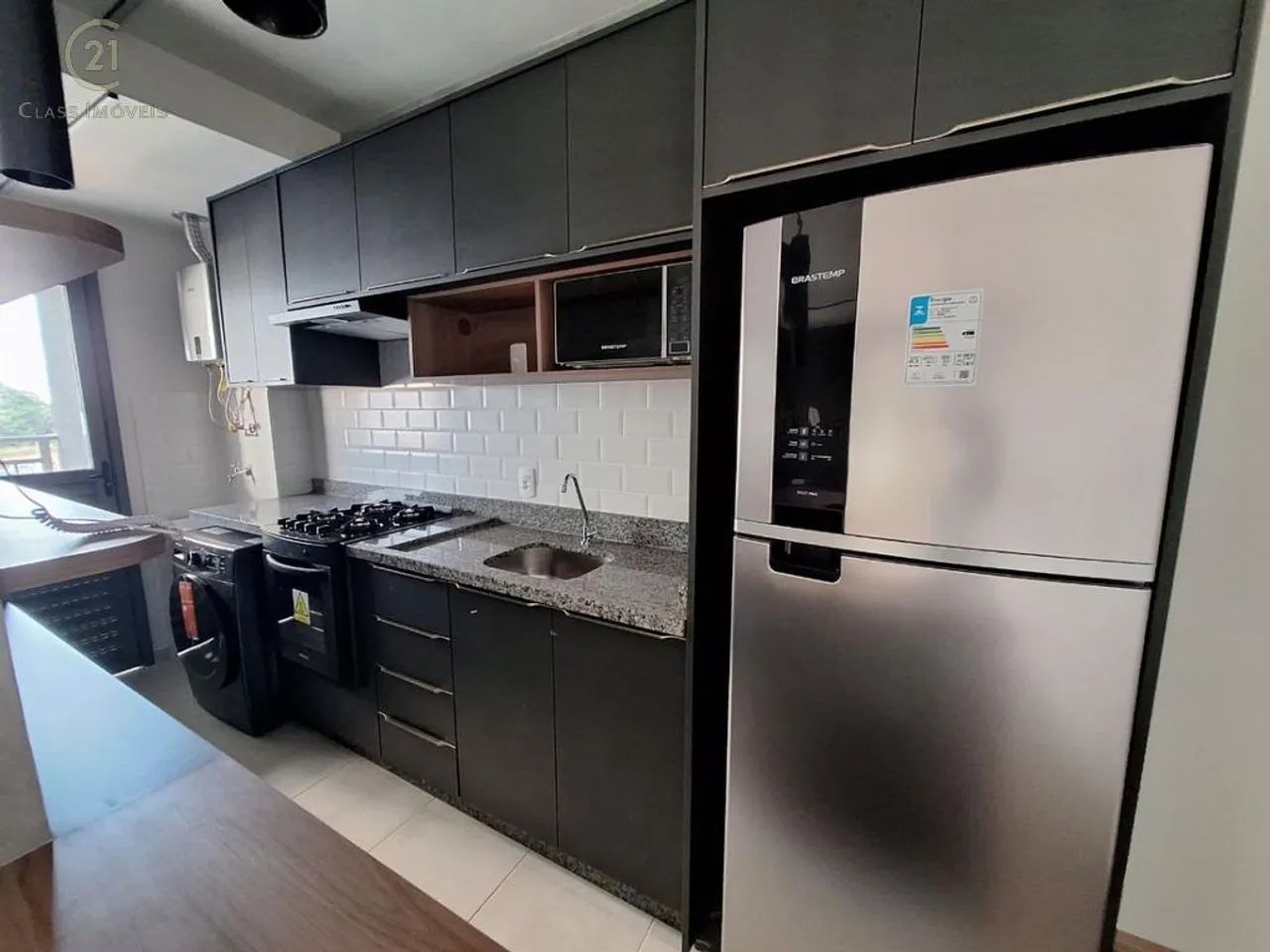 Apartamento para alugar em Londrina, Aurora, com 2 quartos, com 52 m², Edifício Malibu - Foto 3