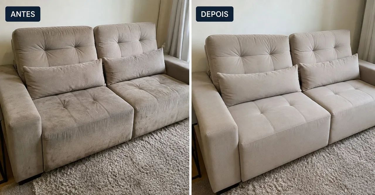 Limpeza de sofá, colchão, cadeira, poltronas, cabeceira - Foto 3