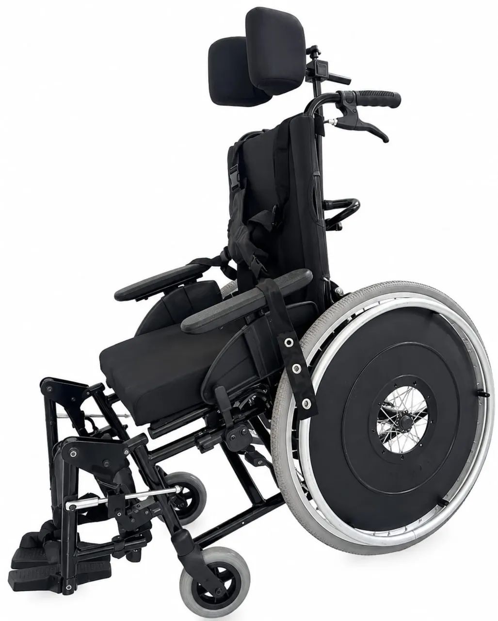 Cadeira de Rodas Postural Ortomobill Confortável e Ajustável muito nova - Foto 2