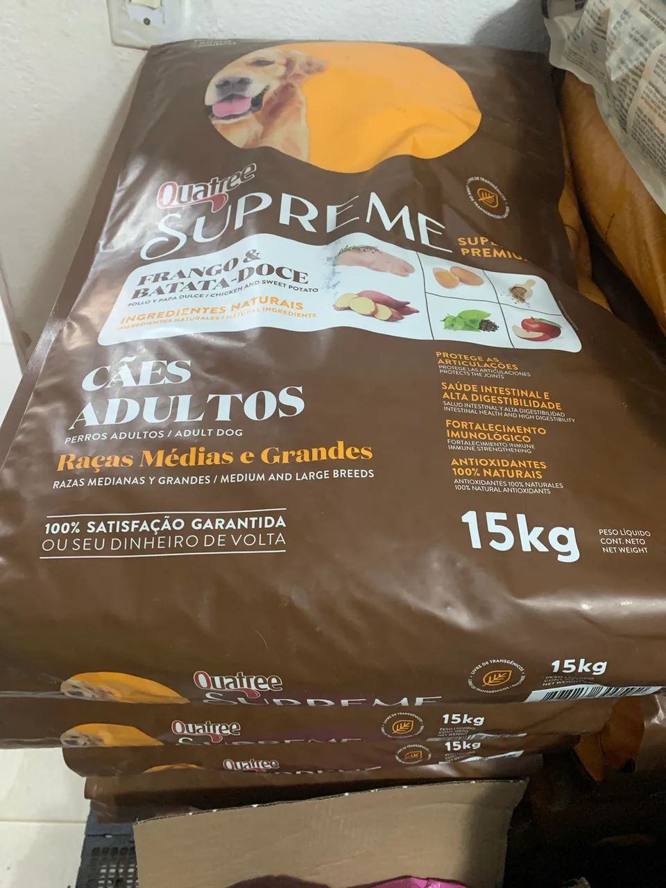Ração Quatree supreme 15kg