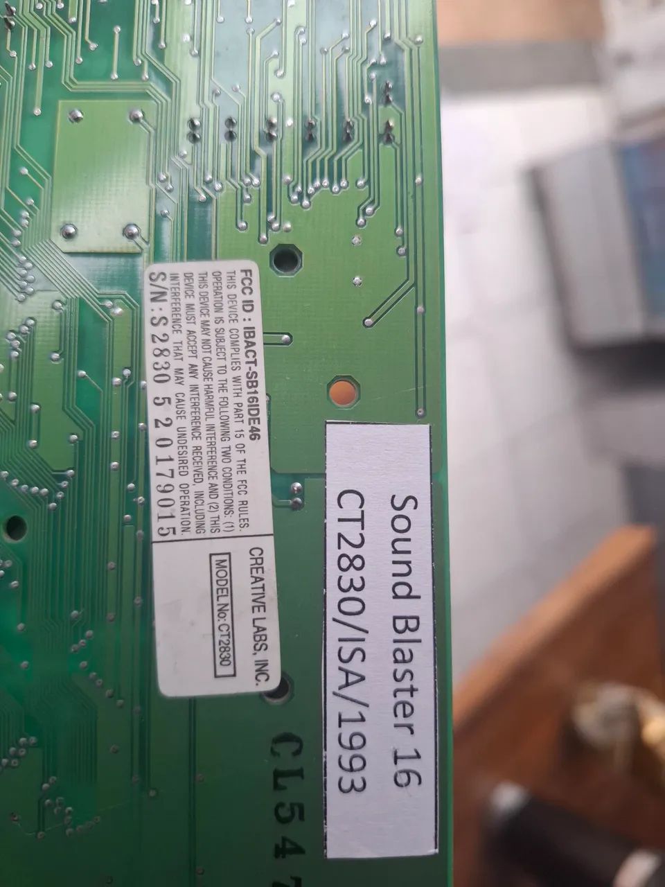 Placa isa sound blaster Ct2830 - Foto 3