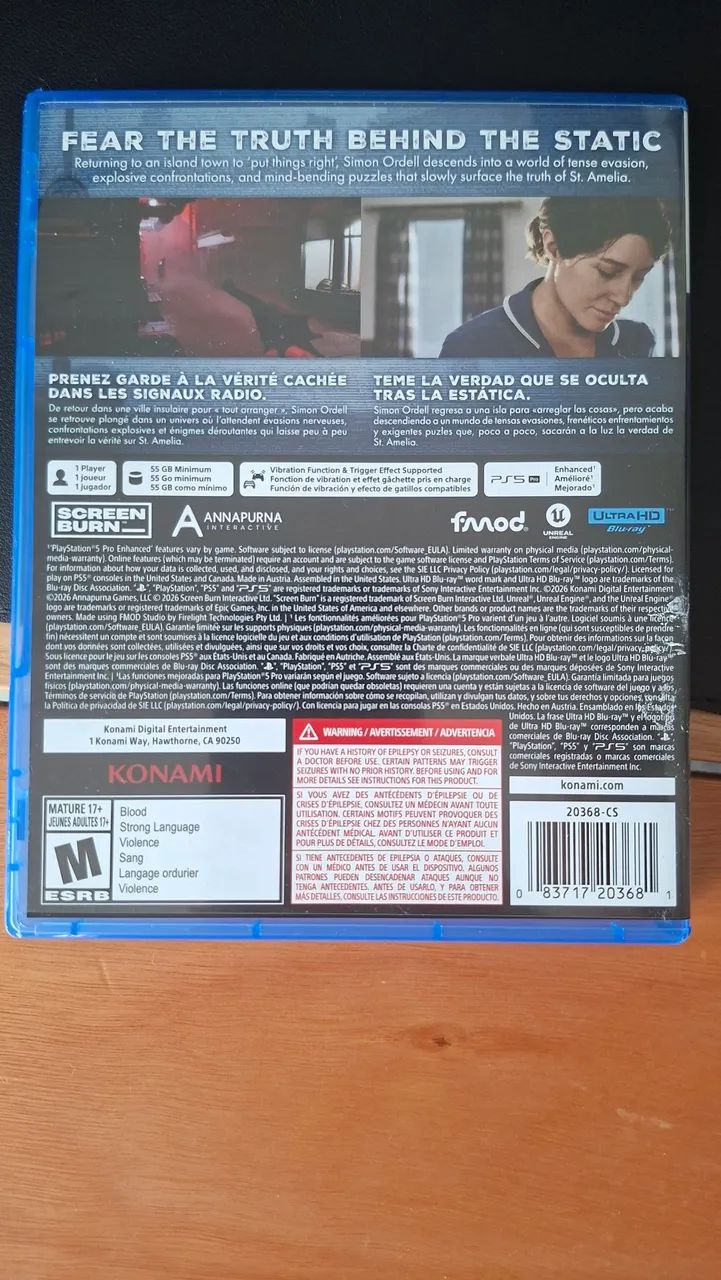 Silent Hill Townfall Ps5 - Foto 2