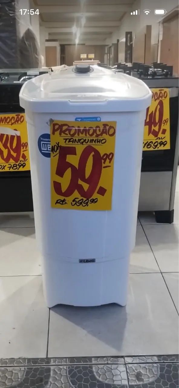 Tanquinho 600,00