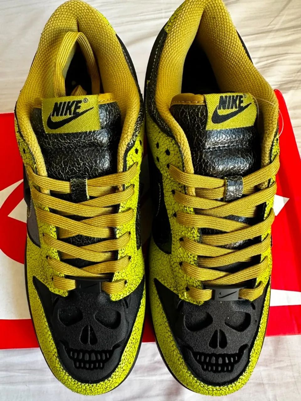 NIKE DUNK LOW -  "Skull" (Reverse Goldenrod) - Foto 3