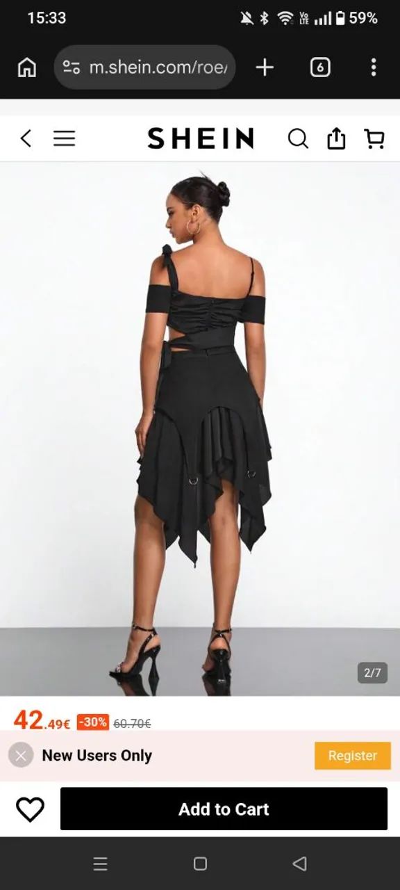 Vestido Estiloso M  - Foto 2