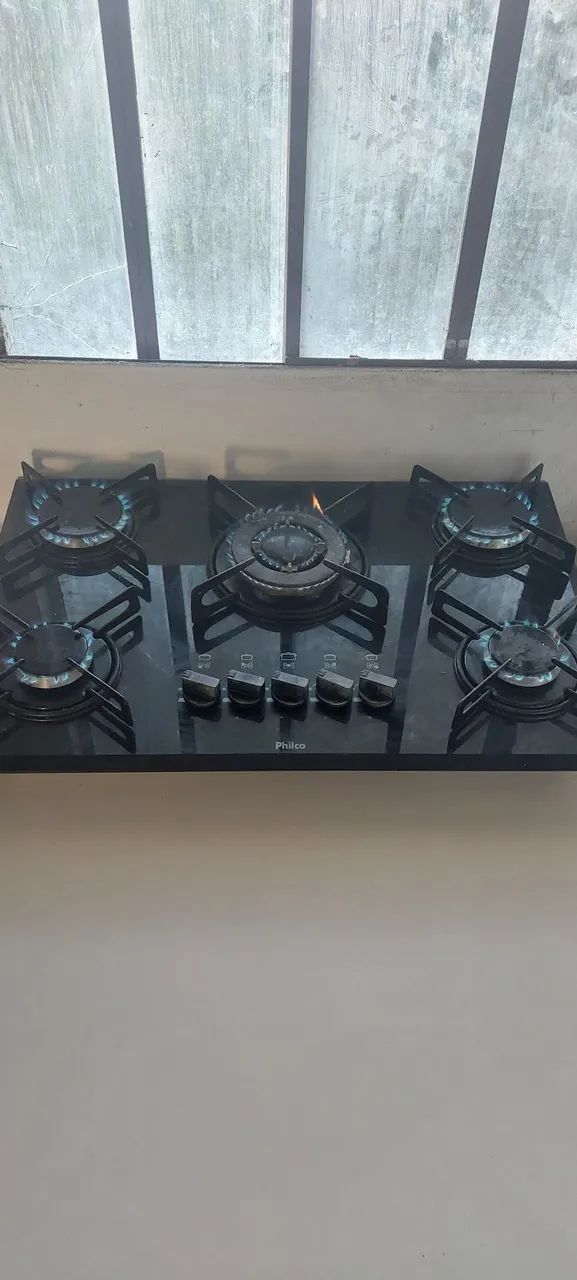 Vende se cooktop Philco 5 bocas  - Foto 4
