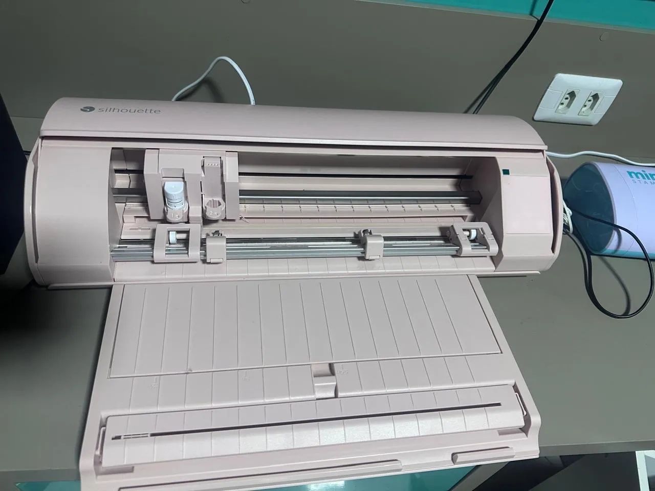 Máquina de corte Silhouette Cameo 5 + base Eletrostática - Foto 2
