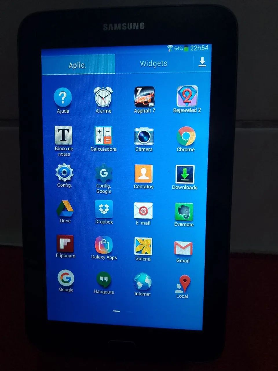 Tablet, marca Samsung, 07 polegadas. - Foto 3