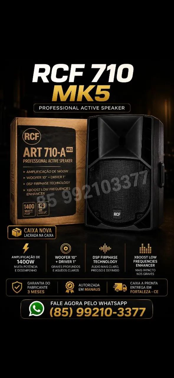 Caixa RCF ART 710-A MK5