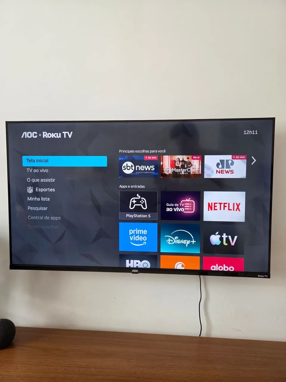 TV AOC 43" Roku