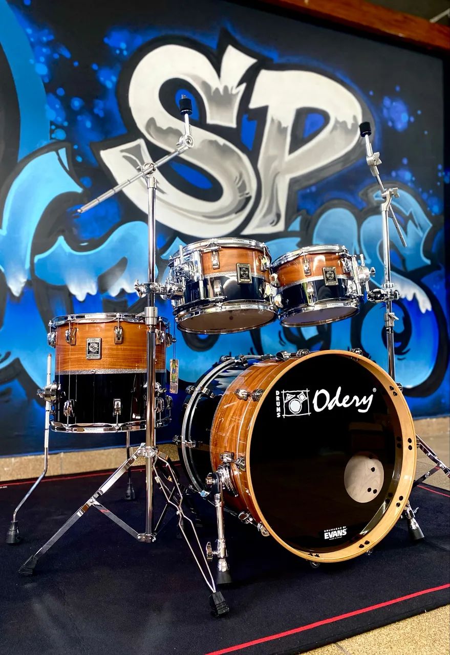 Bateria Odery New Eyedentity Maple The Plane Shell Pack Nova  - Foto 3