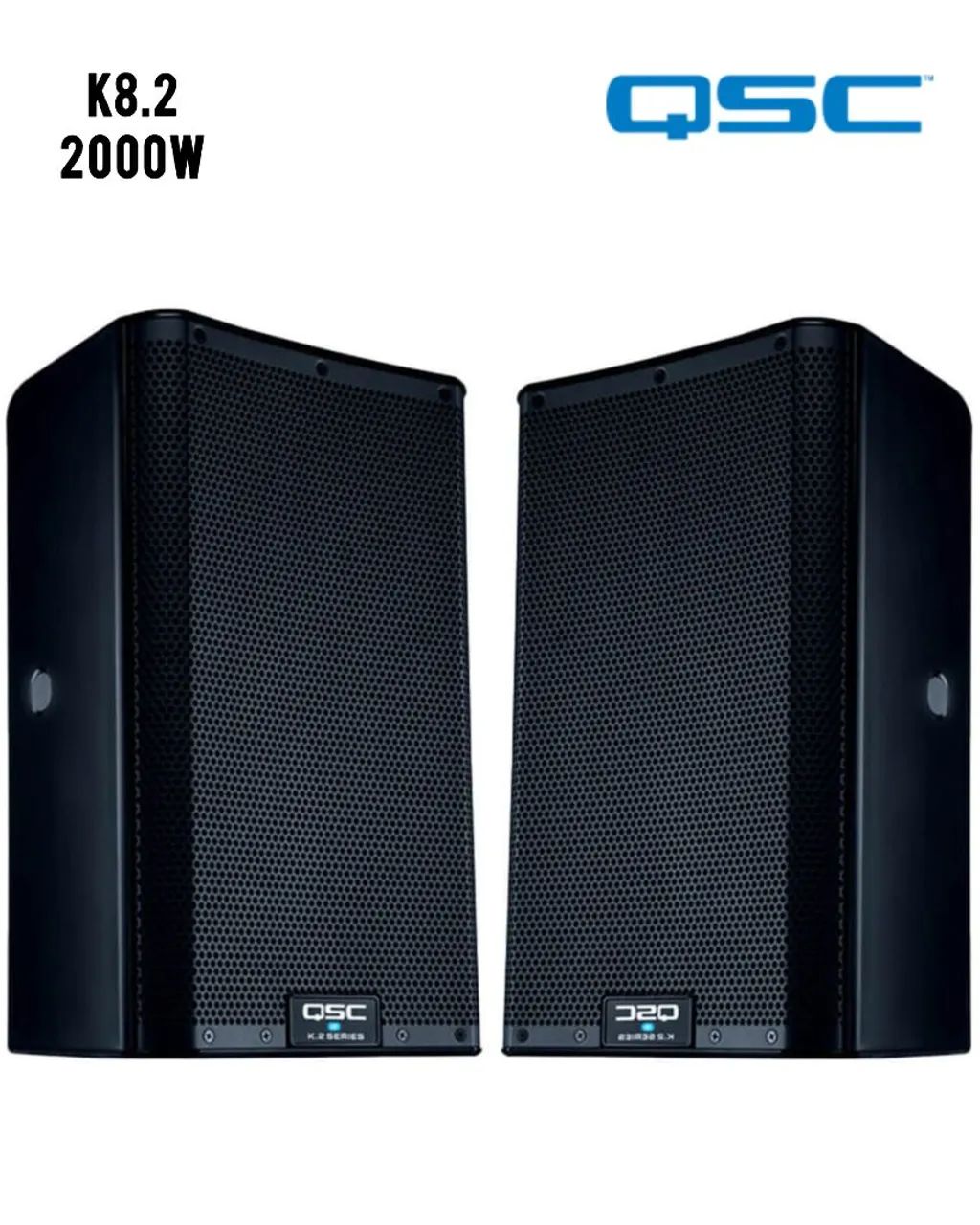 Par Caixa Ativa Profissional QSC K8.2 2000W ( Bivolt ) - Foto 3