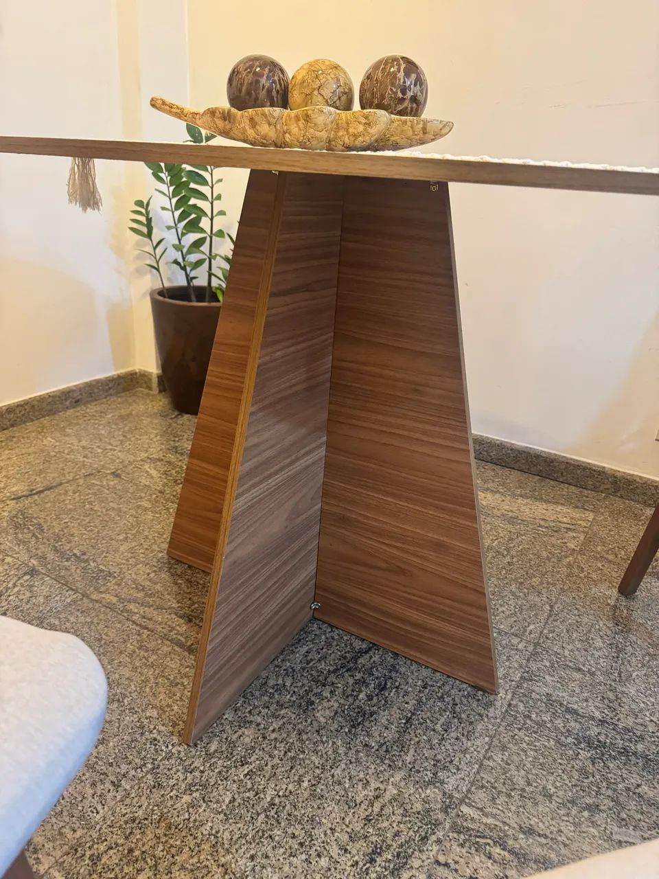 Mesa De Jantar Mdf Madeirado  - Foto 2