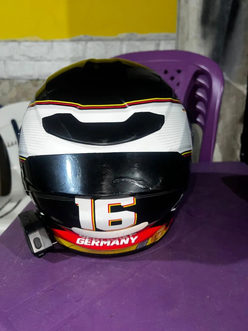 Capacete norisk escamoteável Alemanha  - Foto 3
