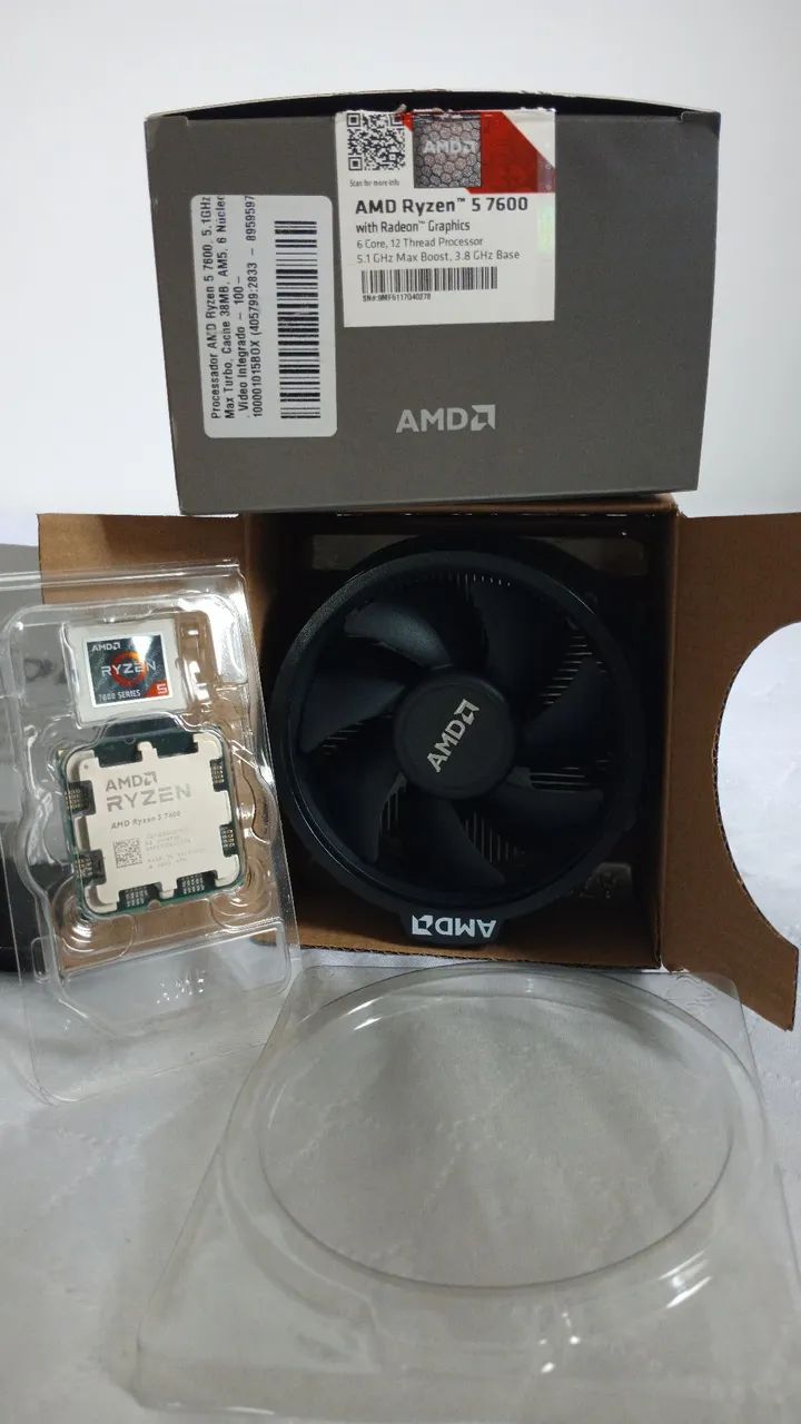 Processador AMD Ryzen 7600 AM5 - Foto 2