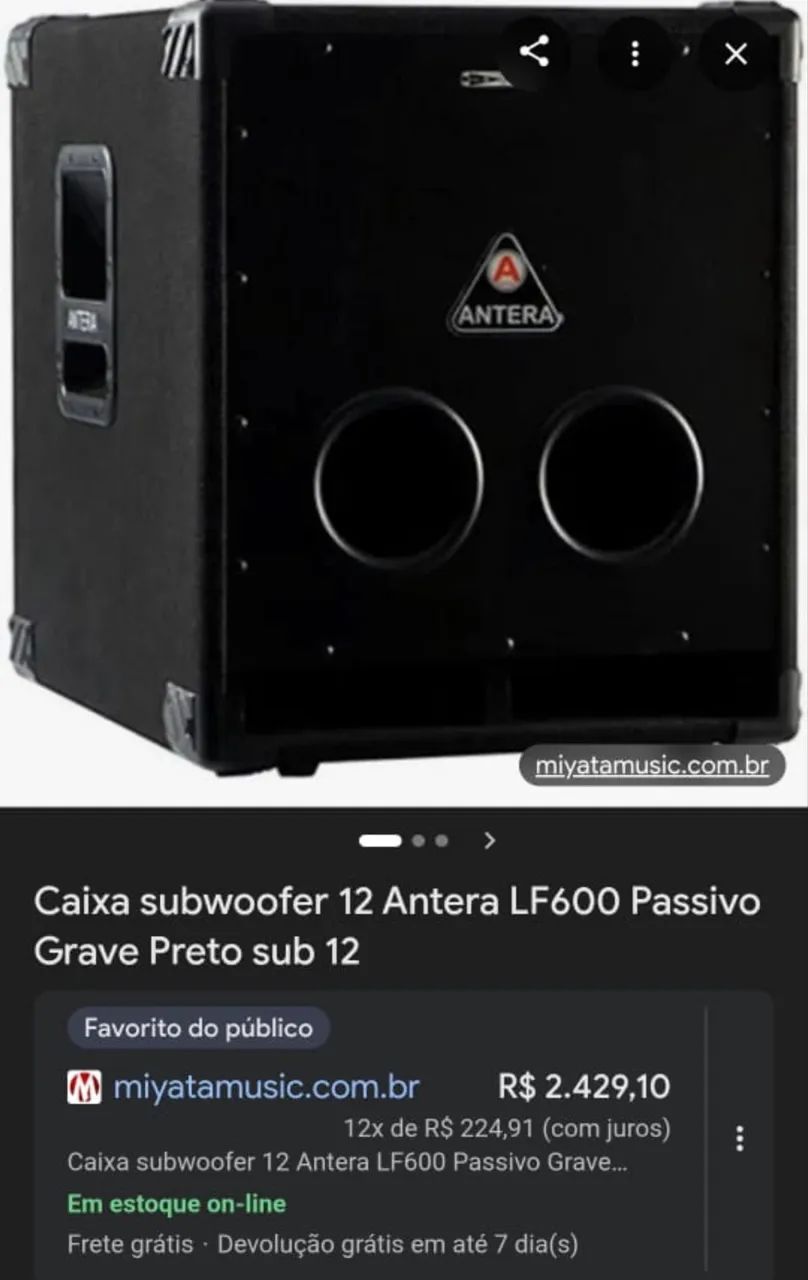 CAIXA SUB ANTERA NOVA - Foto 3