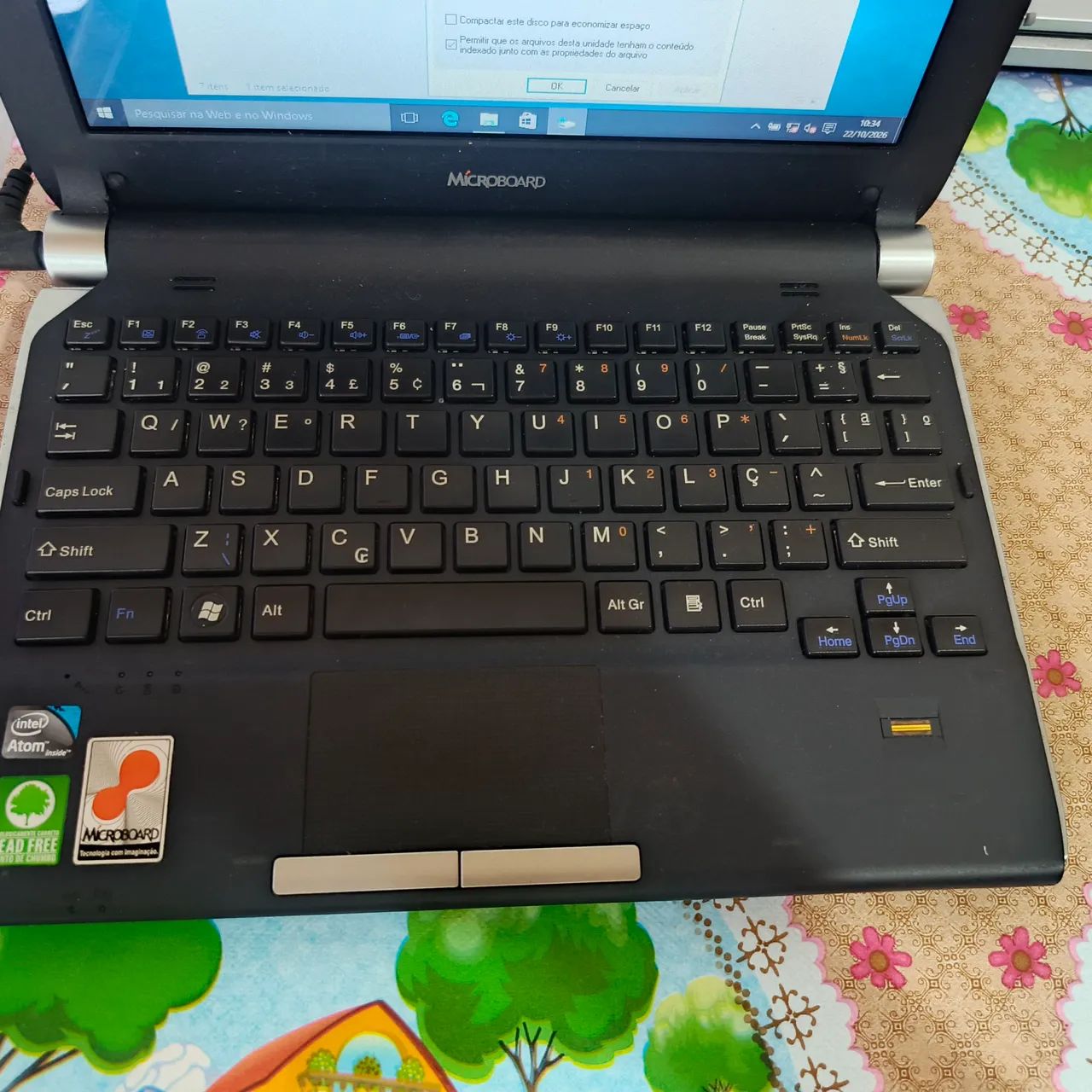 Netbook Microboard Intel Atom / 2GB RAM / Windows 10 - Pronto para Uso - Foto 4