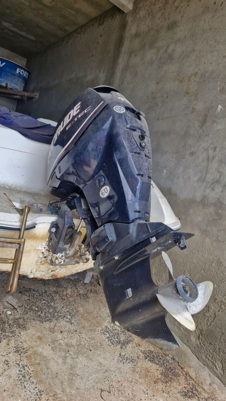 Lancha Focker 190 - Motor Evinrude 115 HP E-TEC - Foto 5