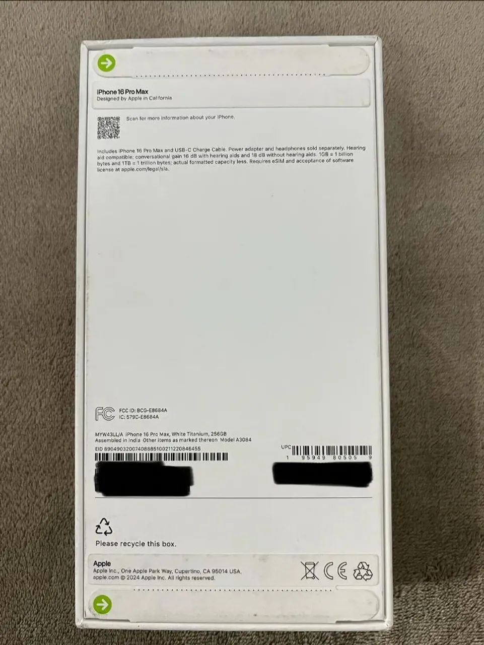Iphone 16 Pro Max Novo Lacrado - Foto 2
