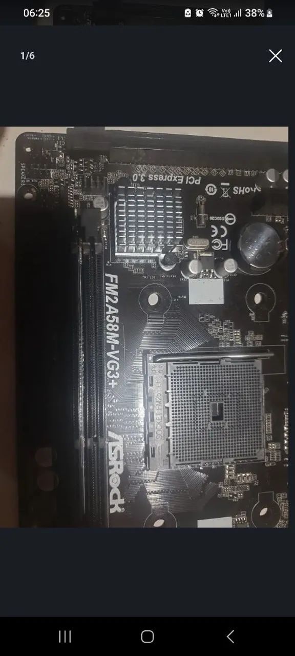 Kit placa mãe AMD, processador, cooler e wi fi. - Foto 4