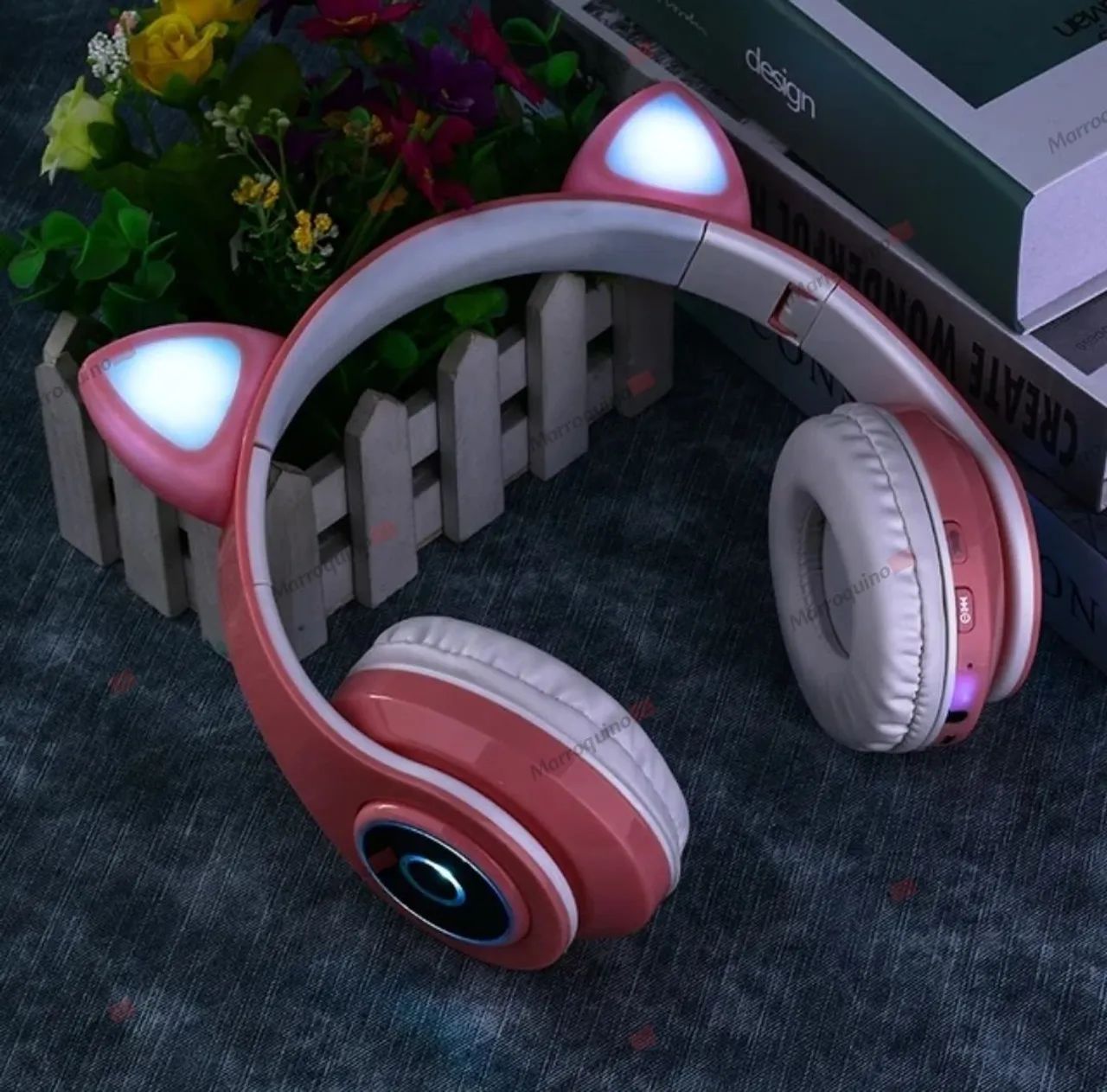Fone Gatinho Lehmox Bluetooth  - Foto 4