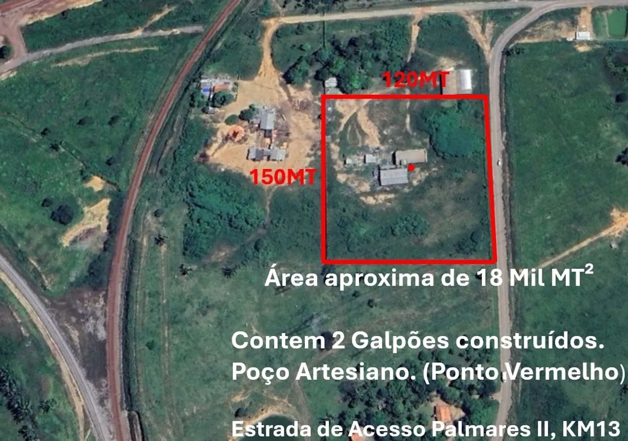 VENDE-SE TERRENO PRÓXIMO PALMARES  - Foto 2