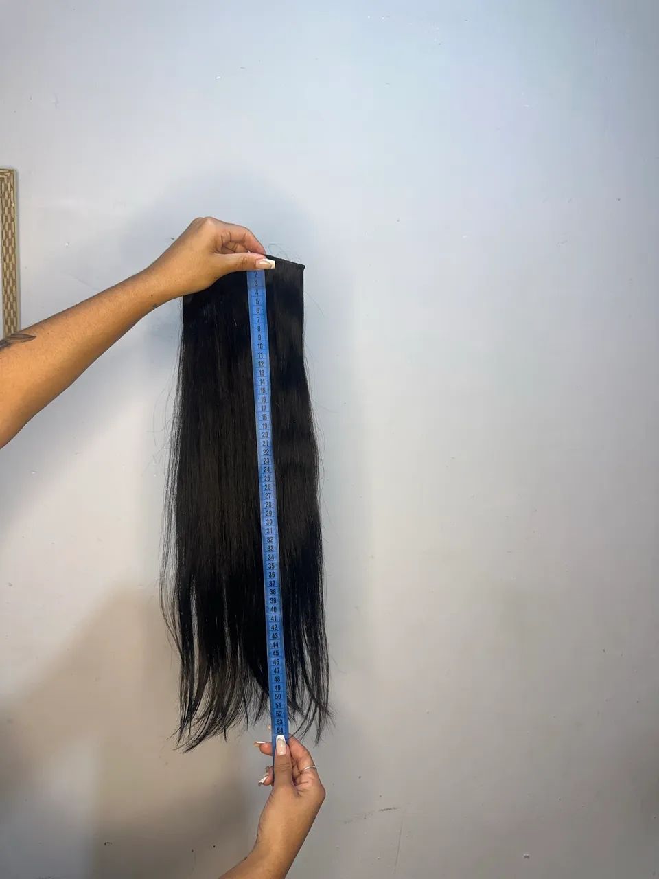 Mega hair humano 55cm 400  - Foto 3