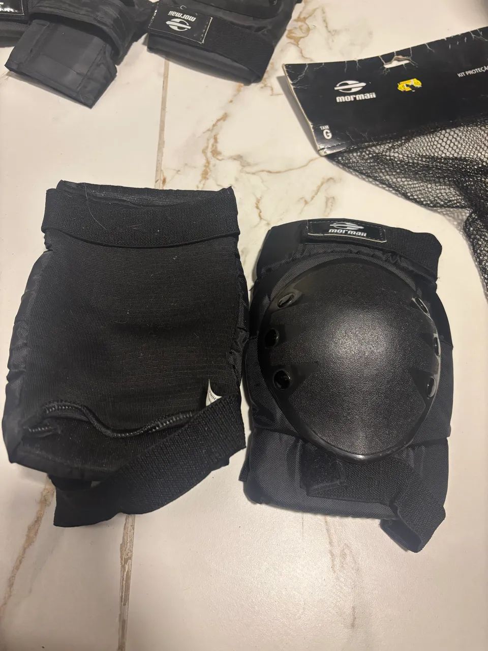 Kit proteção Mormaii - Munhequeira, Cotoveleira e Joelheira - Foto 4