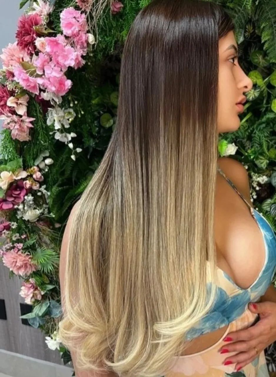Cabelo semi humano 80cm! Lindissimo - Foto 2