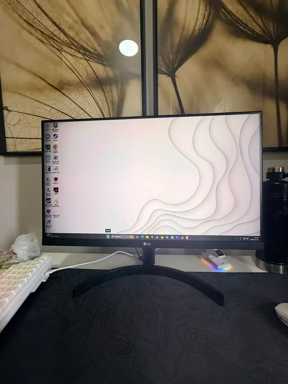 Monitor LG 24 polegadas IPS 75hz - Foto 2