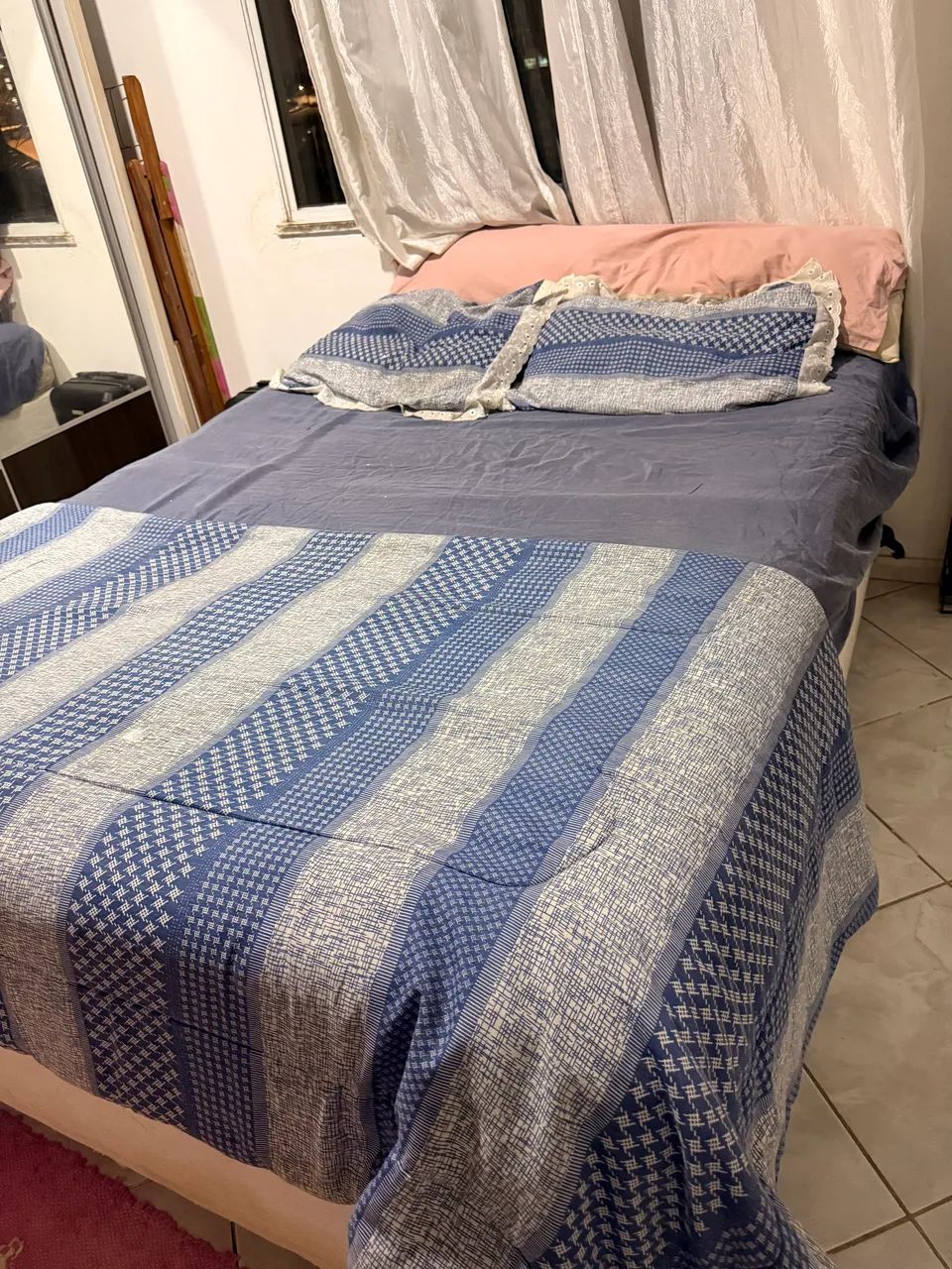 Cama de casal completa em perfeito estado  - Foto 2