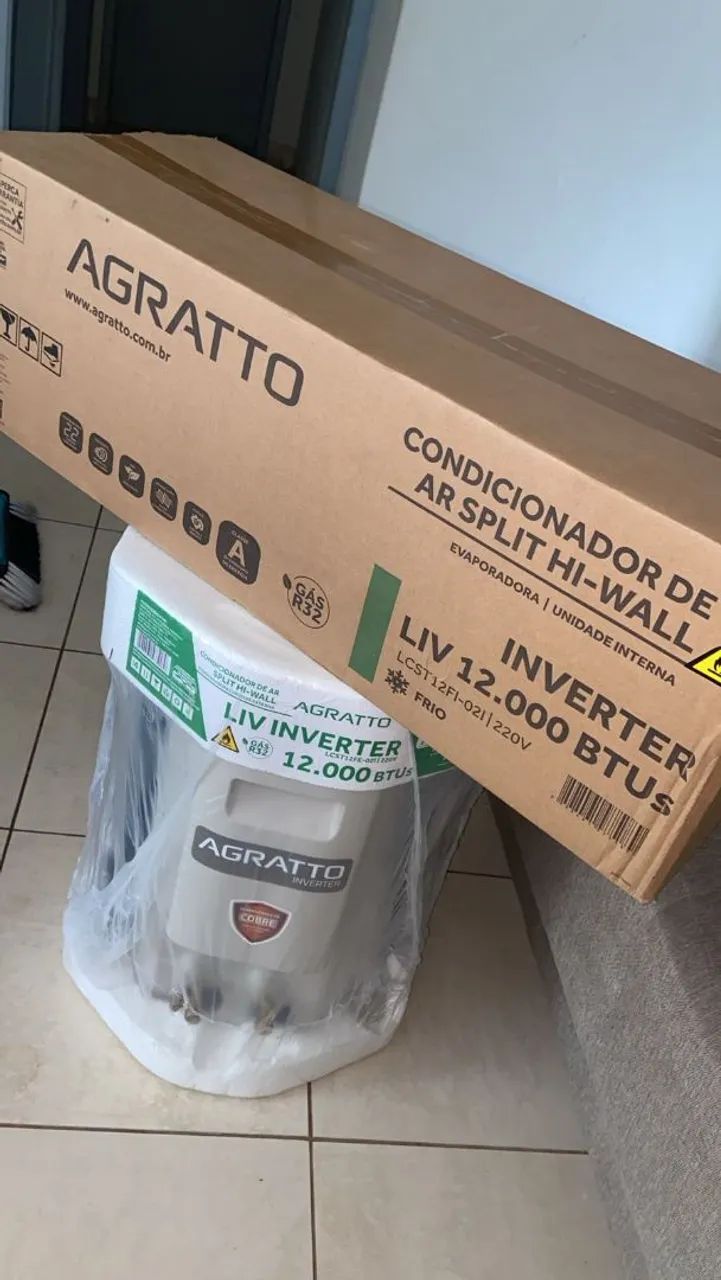Ar condicionado novo 12k novo nunca usado
