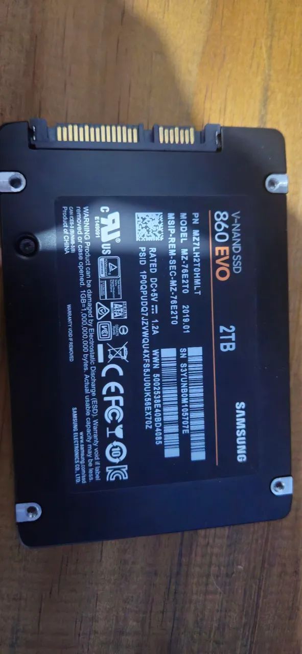 SSD 2TB SAMSUNG EVO - Foto 2