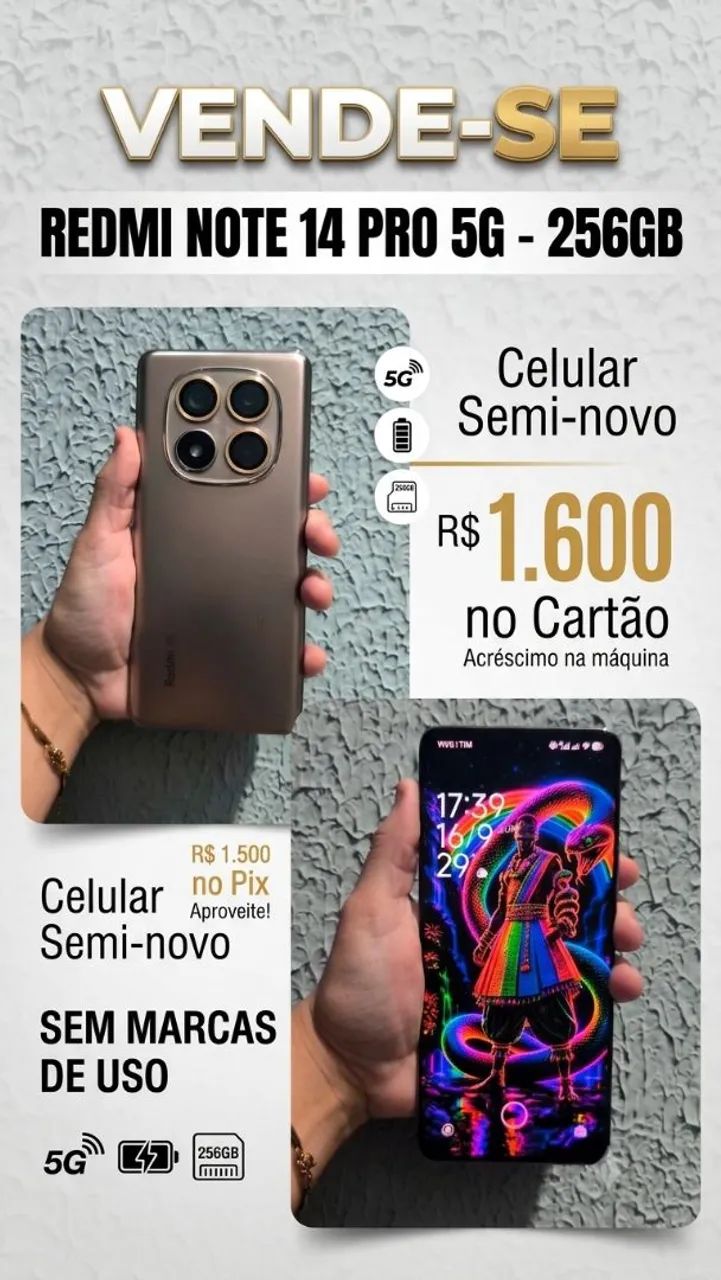 Redmi Note 14 pro 5g 256gb