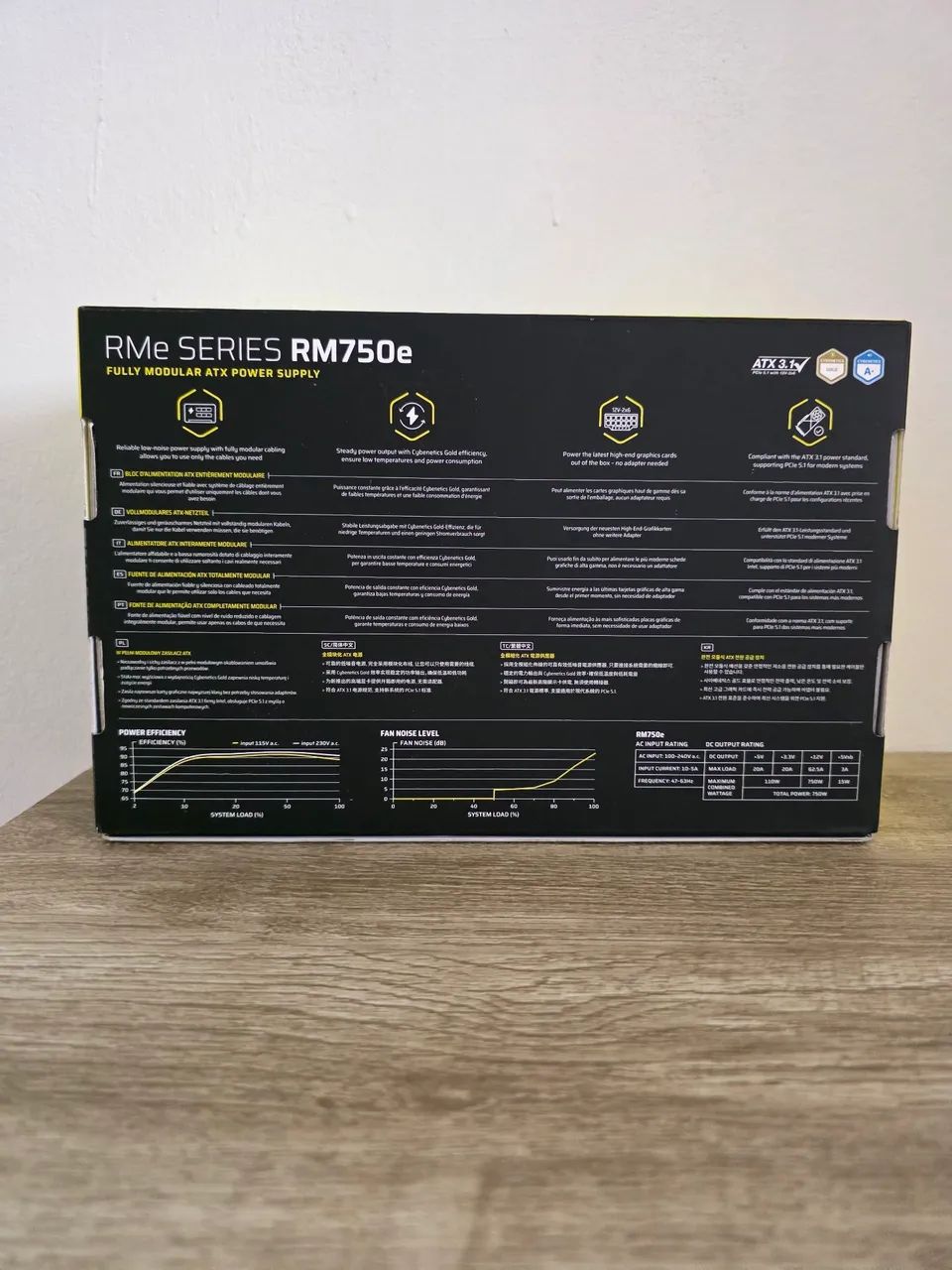 Fonte Modular Corsair Nova Na Caixa  - Foto 2
