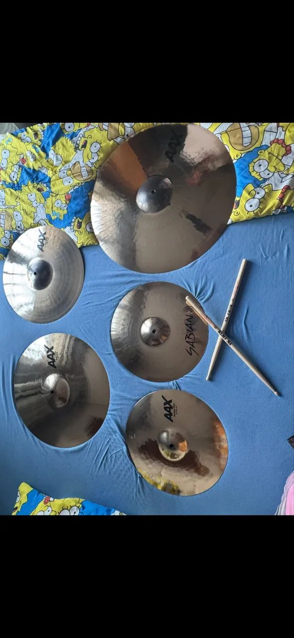 Sabian Aax Promotional Cymbal Set Thin Crash, - Foto 2
