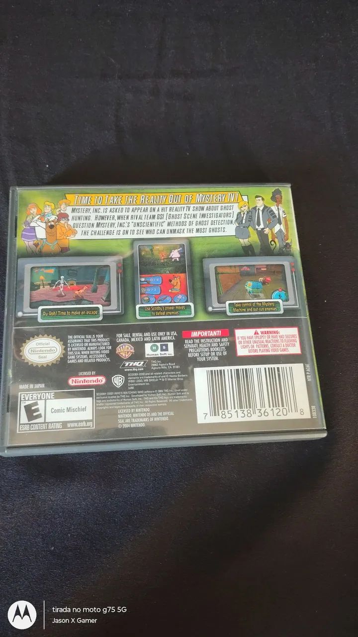 Capa Case Nintendo Ds Scooby Doo - Foto 3