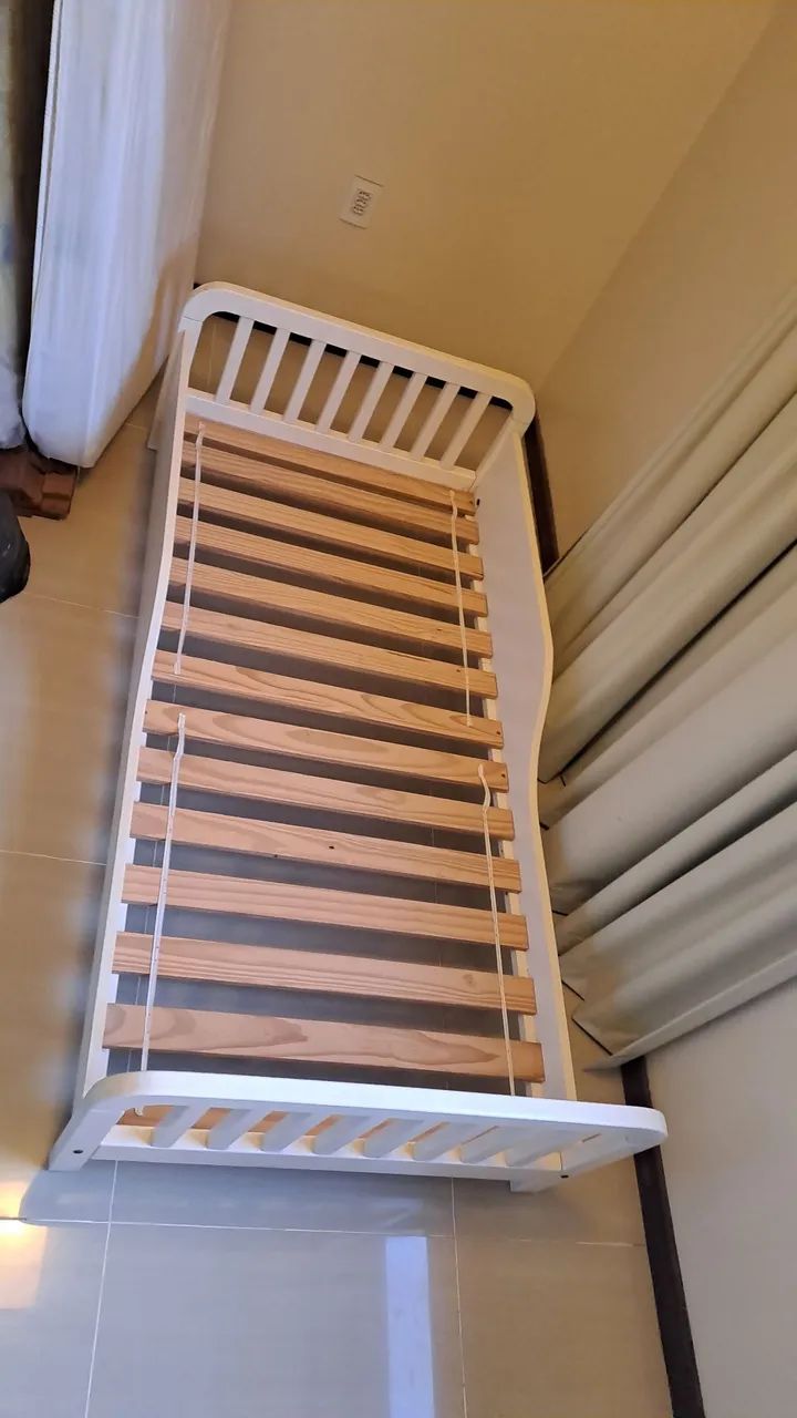 Vendo cama infantil com colchão  - Foto 4