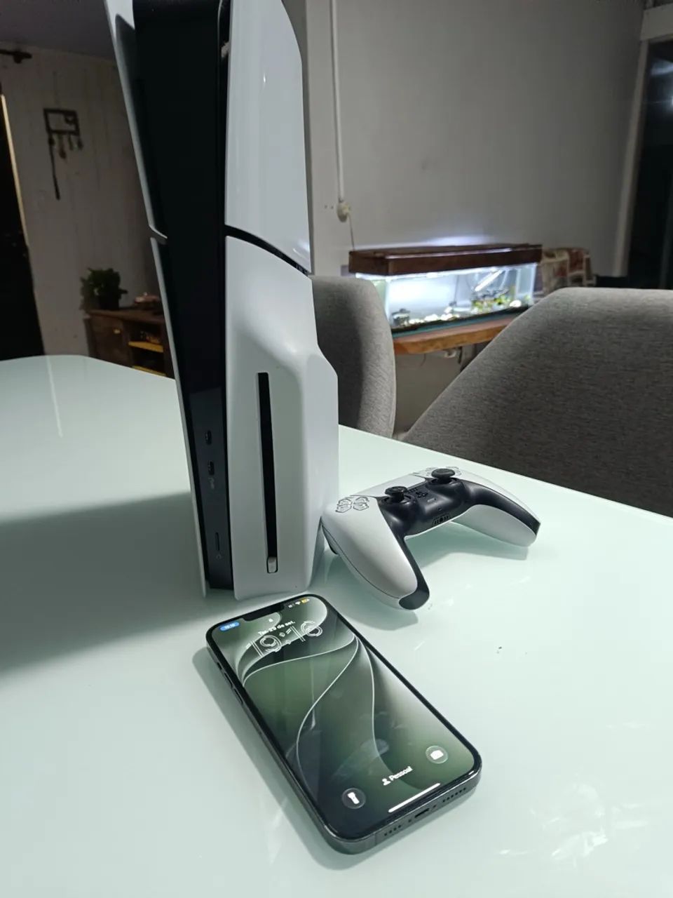 Vendo iPhone 13 Pro Max 256g e PlayStation 5 slim 1tb com leitor de disco  - Foto 2