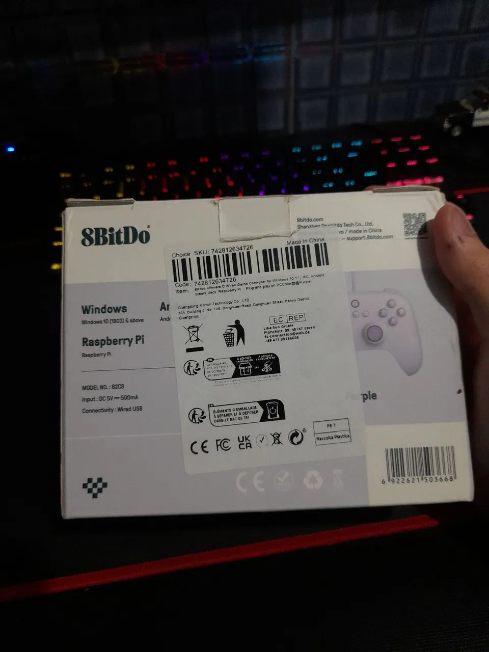 Controle 8bitdo ultimate C wired (com defeito) - Foto 4