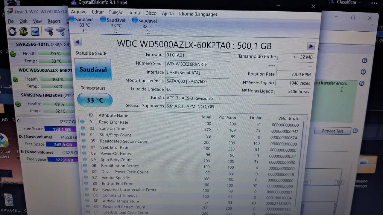 HD 500GB funcionando 100% - Foto 4