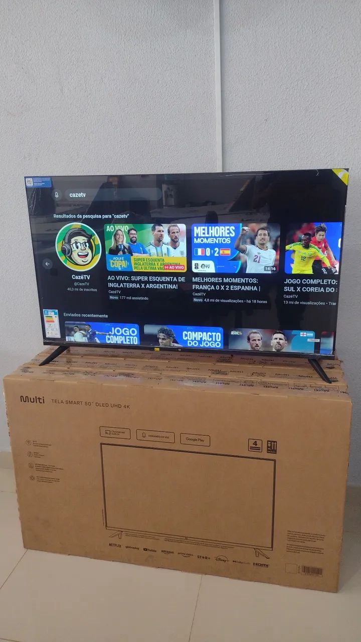 Tv 50 Multi 50 polegadas Android smart tv PROMOÇÃO  - Foto 2