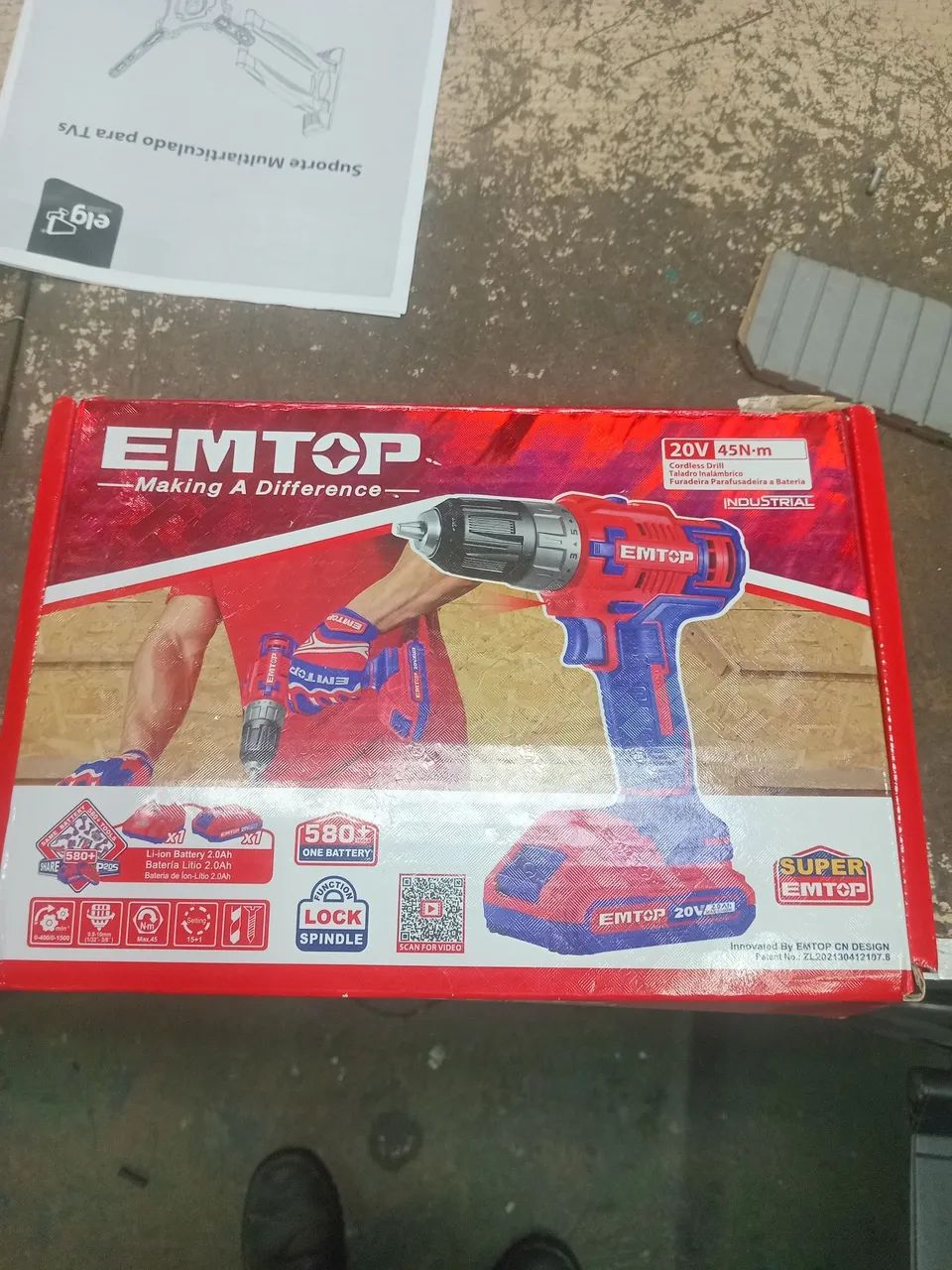 Parafusadeira Emtop