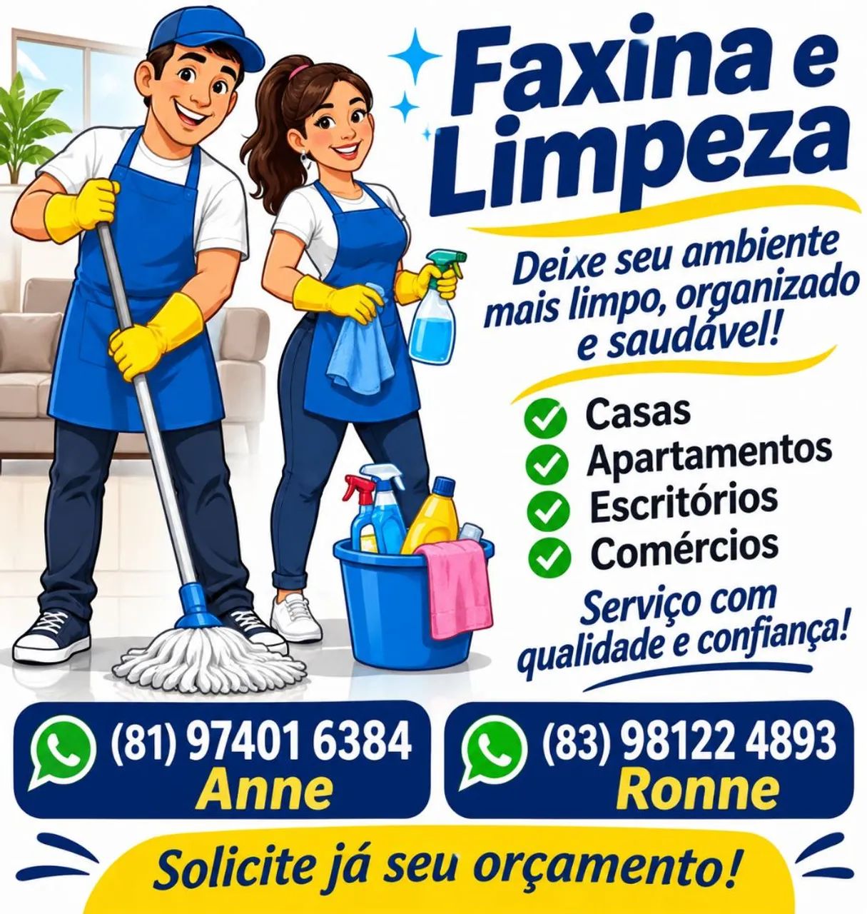 Limpeza e serviços