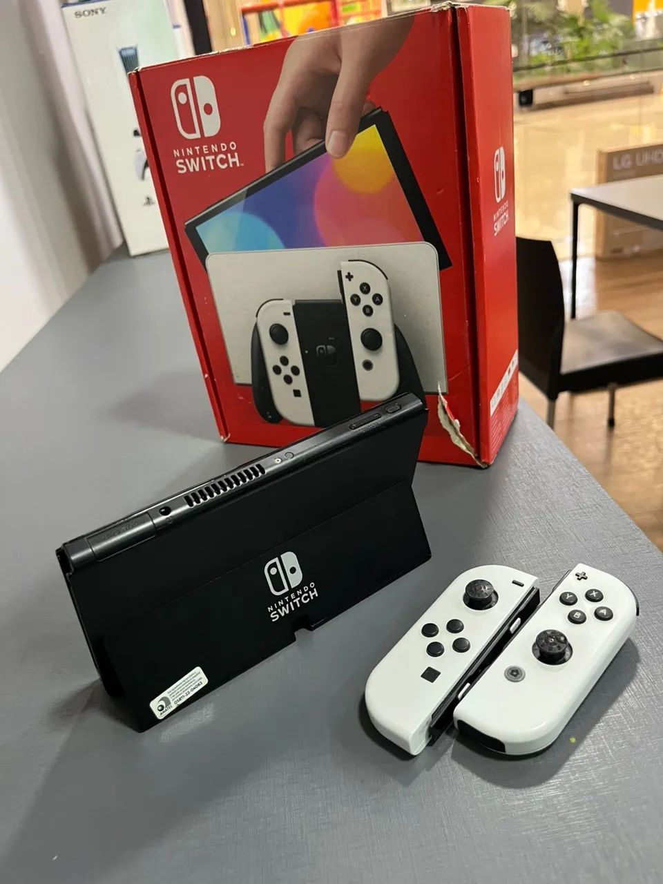 Nintendo Switch Oled na caixa com garantia - entrego  - Foto 3
