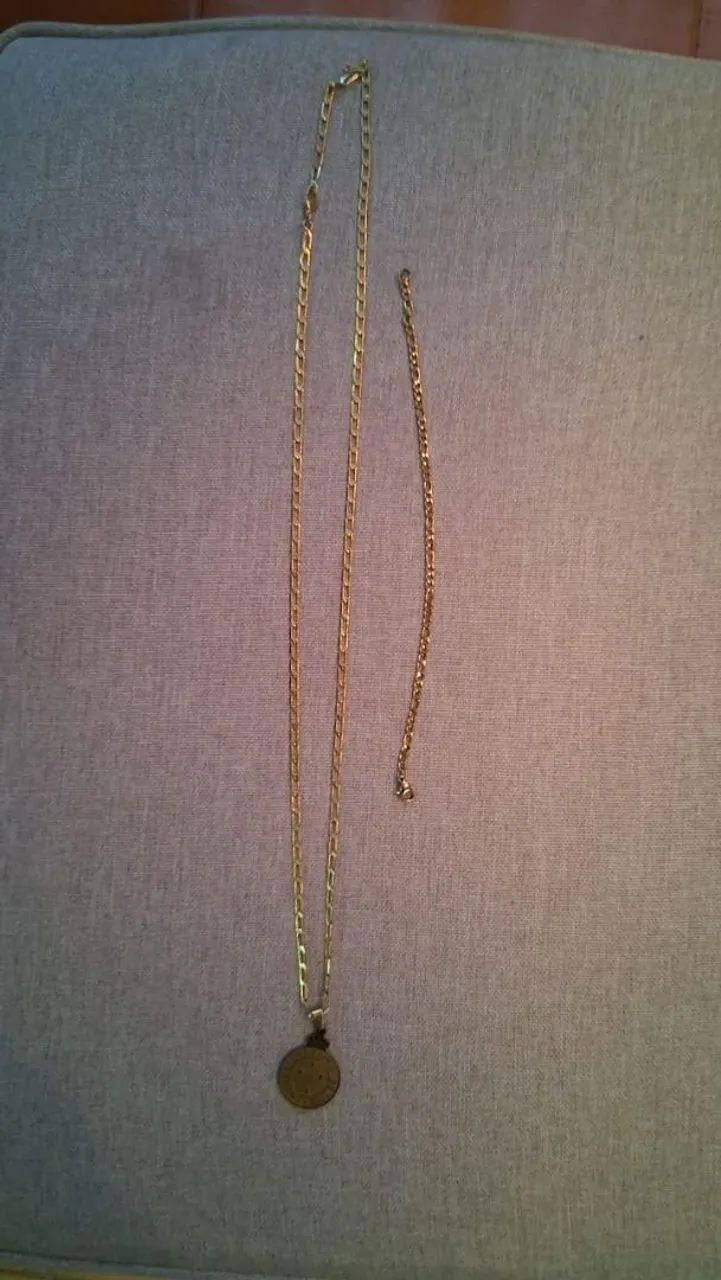 Correntinha banhada e pulseira banhada  - Foto 4