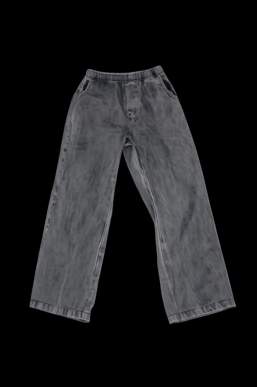 Calça baggy lavagem preta 