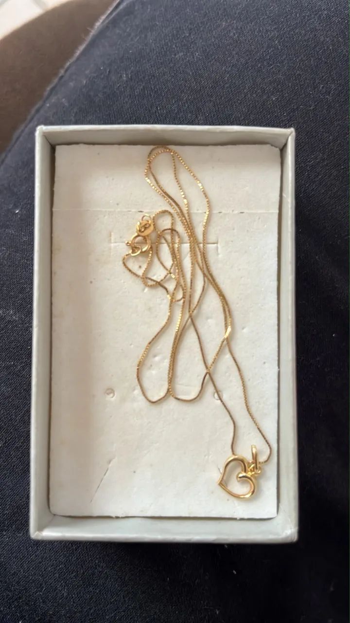 Cordão de ouro feminino 