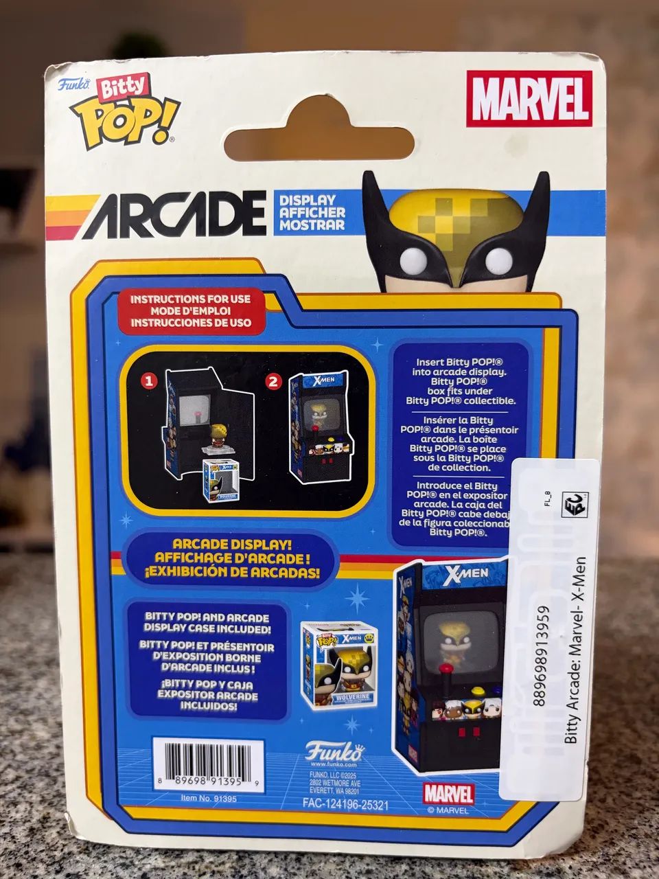 funko bitty pop! marvel x-men wolverine arcade - Foto 4