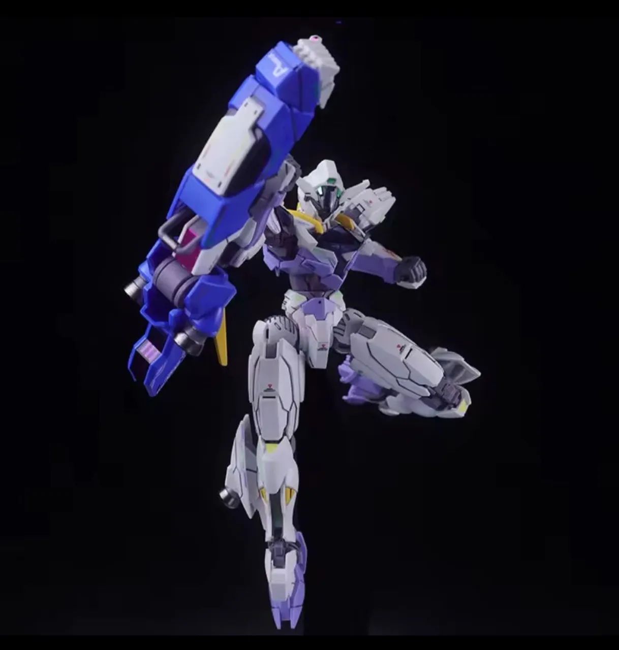 Gundam model kit robô de montar roxo